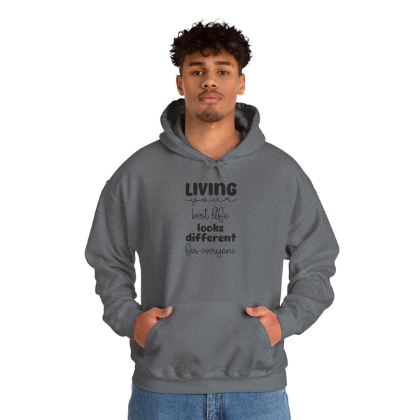 Living Your Best Life Unisex Heavy Blend™ Hooded Sweatshirt
