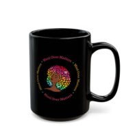 Mind Over Matters Black Ceramic Mug