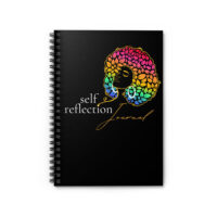 Mind Over Matters Black Spiral Journal