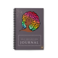 Mind Over Matters Grey Spiral Journal