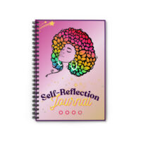 Mind Over Matters Two-Tone Spiral Journal