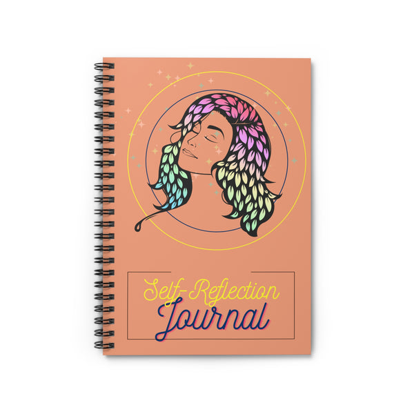 Pastel Orange Spiral Journal