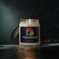 Sea Salt and Orchid Scented Soy Candle