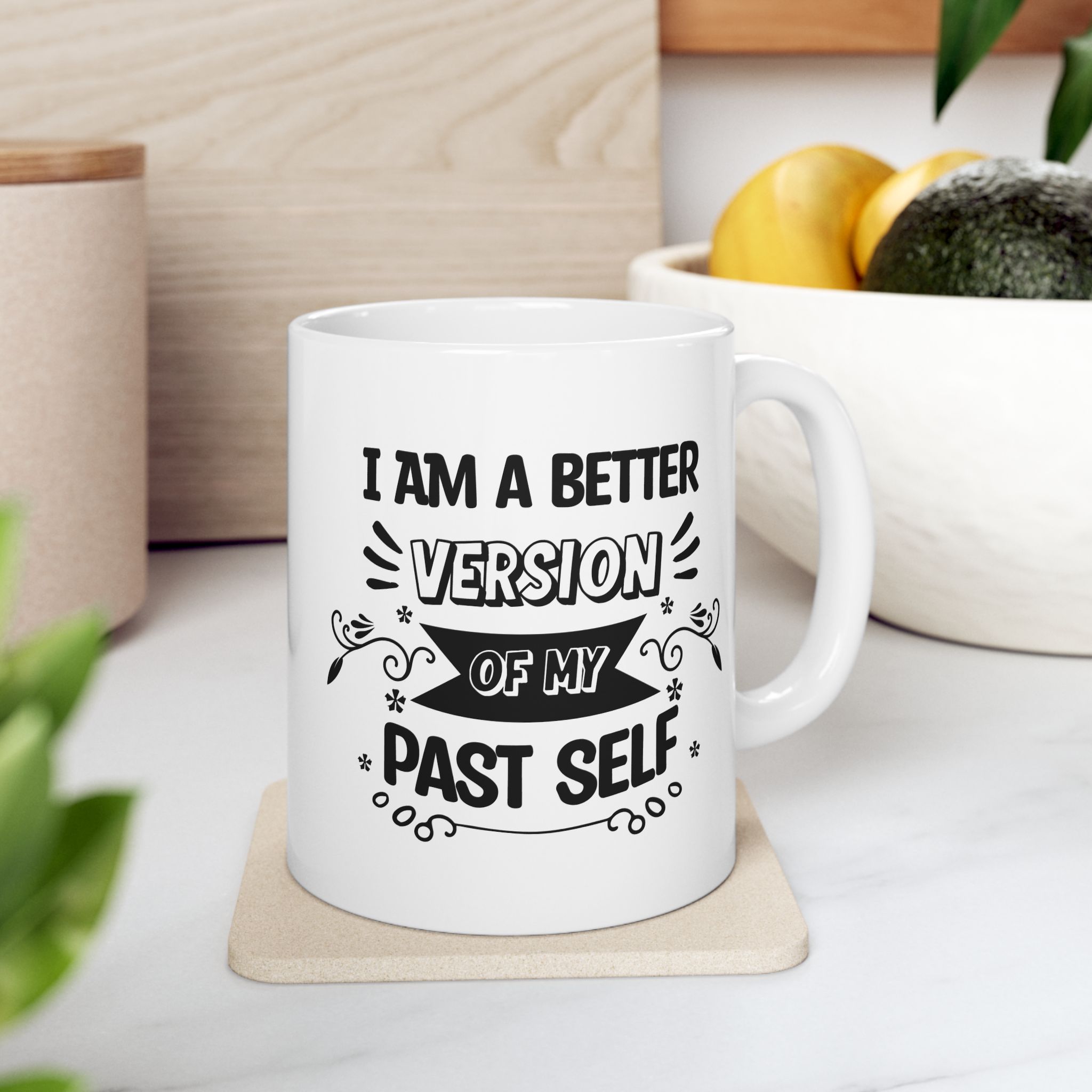 Better Version White Ceramic Mug