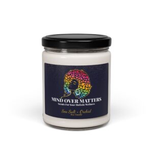 Sea Salt and Orchid Soy Scented Candle.